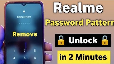Unlock Any Realme pattern lock without Computer! Realme ka lock kaise tode ! Pattern lock remove 🔐