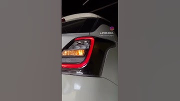 Swift 3rd Gen Clear Glass Aftermarket tail lamps ✅