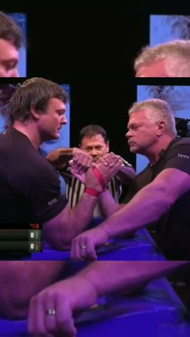 Arnold toproll Arm Wrestling