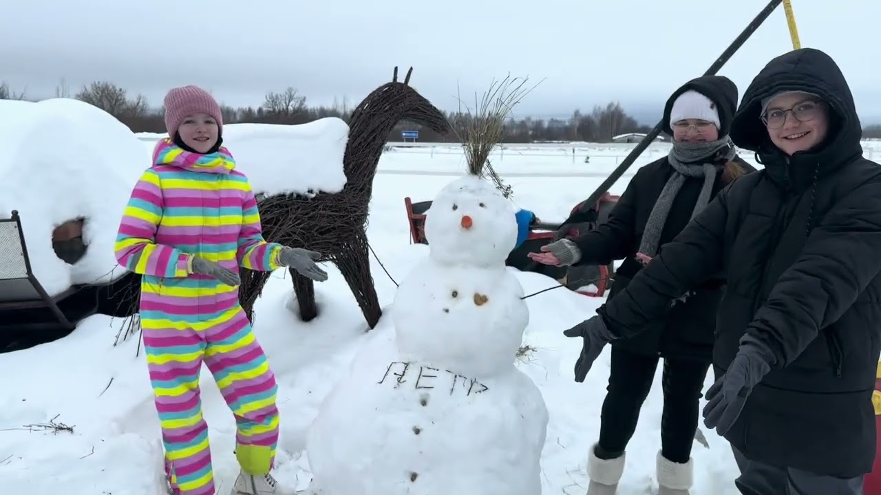 Отключили свет! Как напоить 10 голов лошадей🤷🏽‍♀️