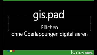 Überlappungsfrei in GISPAD digitalisieren