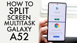 How To Split Screen Multitask On Samsung Galaxy A52 screenshot 5