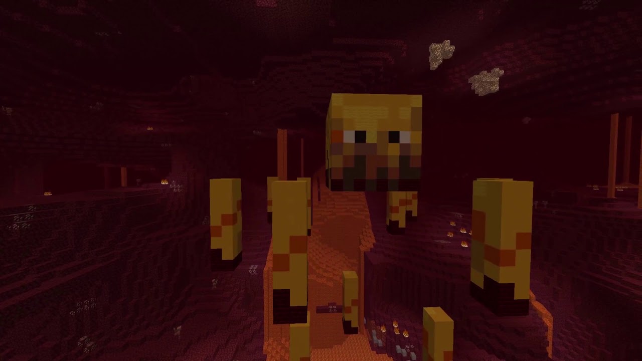 Minecraft Build Blaze Statue YouTube