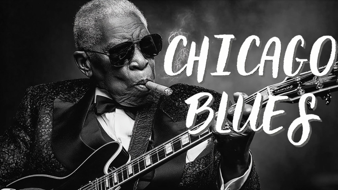 Chicago Late Night Blues – Soulful Electric Guitar Journey