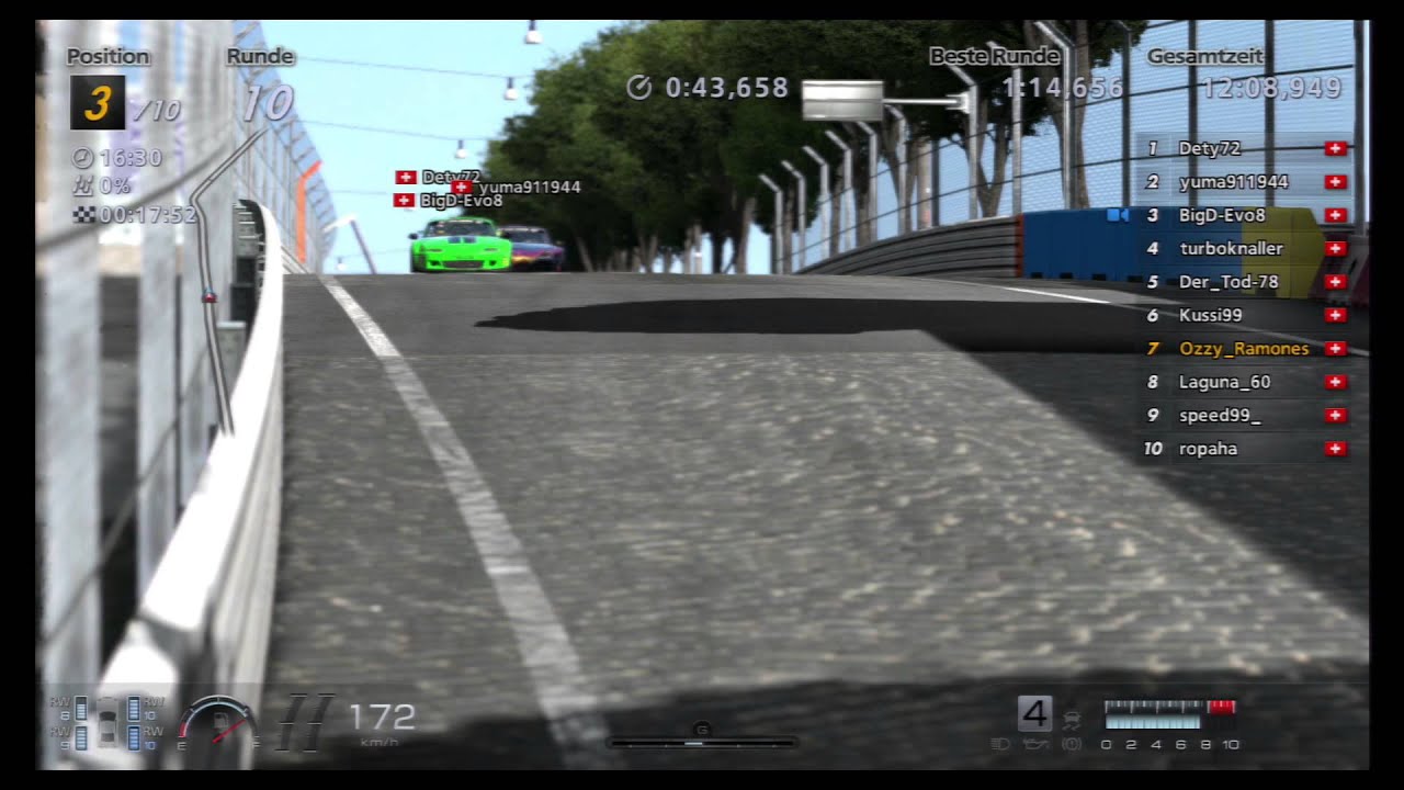 Gran Turismo 6: 7-10 RENNEN (CICUITO DI ROMA)