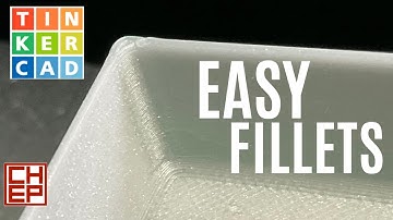 Easy Rounded Edge Boxes in Tinkercad