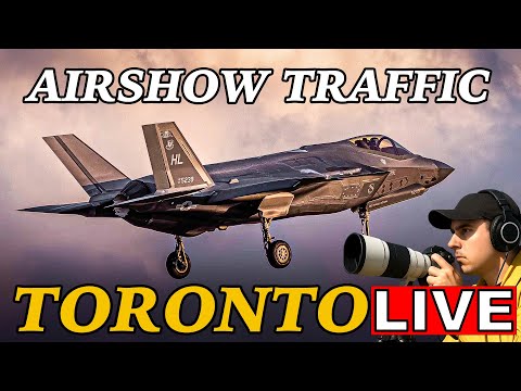 馃敶LIVE AIRSHOW TRAFFIC! Toronto Airport Stream! (YYZ)! AUG 30th, 2025!