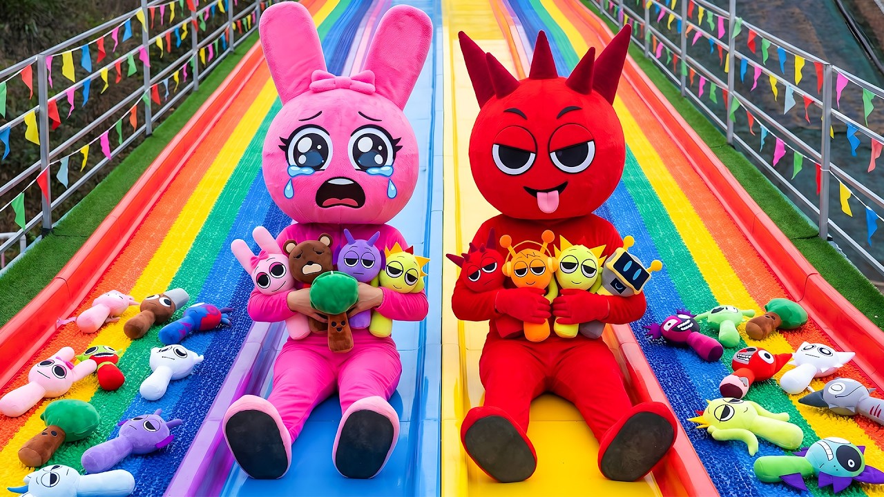 Pinki Raddy Pinki & Raddy BUST Sprunki Secret Hideout! What's on the Slide! 😱 - YouTube