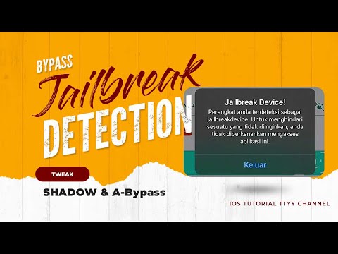 CARA BYPASS JAILBREAK IOS DENGAN SHADOW DAN A-Bypass