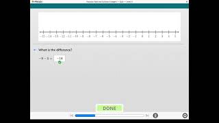 Add and subtract integers i-Ready level g