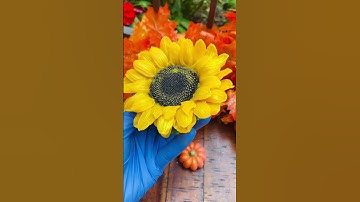 Yummy!#meltandpoursoap #meltandpour #viral #мыло #handmade #misterybox #sunflower #sunflowers #soap