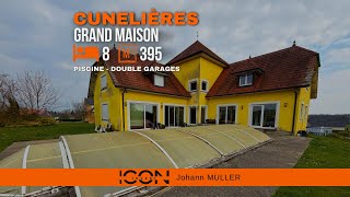 Maison bourgeoise à vendre, 14 pièces - Cunelières 90150