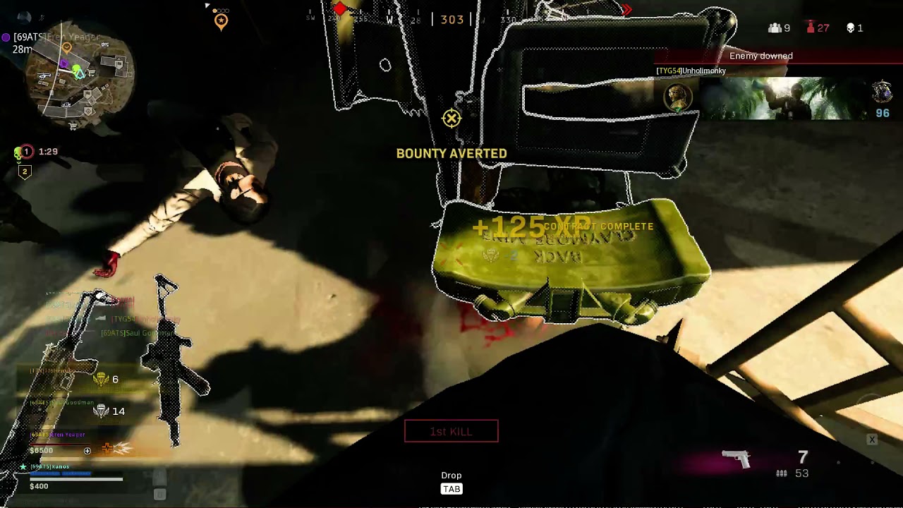 solo squad wipe fists + M1911