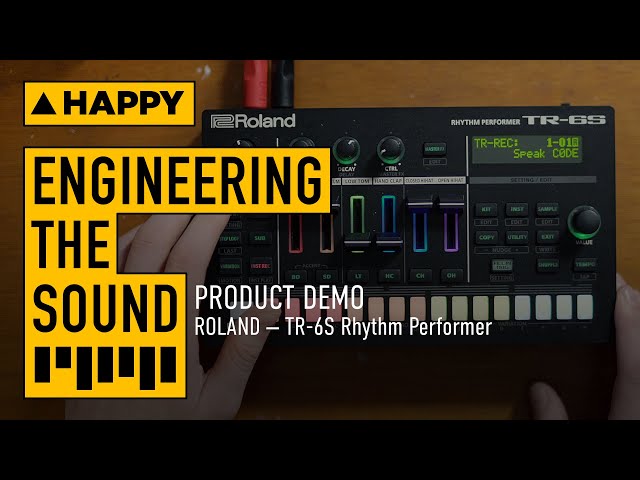 Roland: TR-6S Rhythm Performer | Full Demo and Review - YouTube