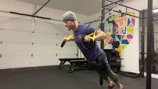 TRX Push-up to Fallout
