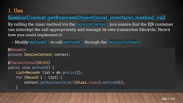 Handling Transaction Rollback in EJB: A Guide to Ignoring Bad Records
