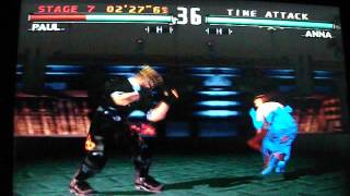 Tekken 3 - Time Attack - Paul [Hard Difficulty]