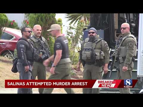 Salinas man arrested on suspicion of attempted murder after barricade