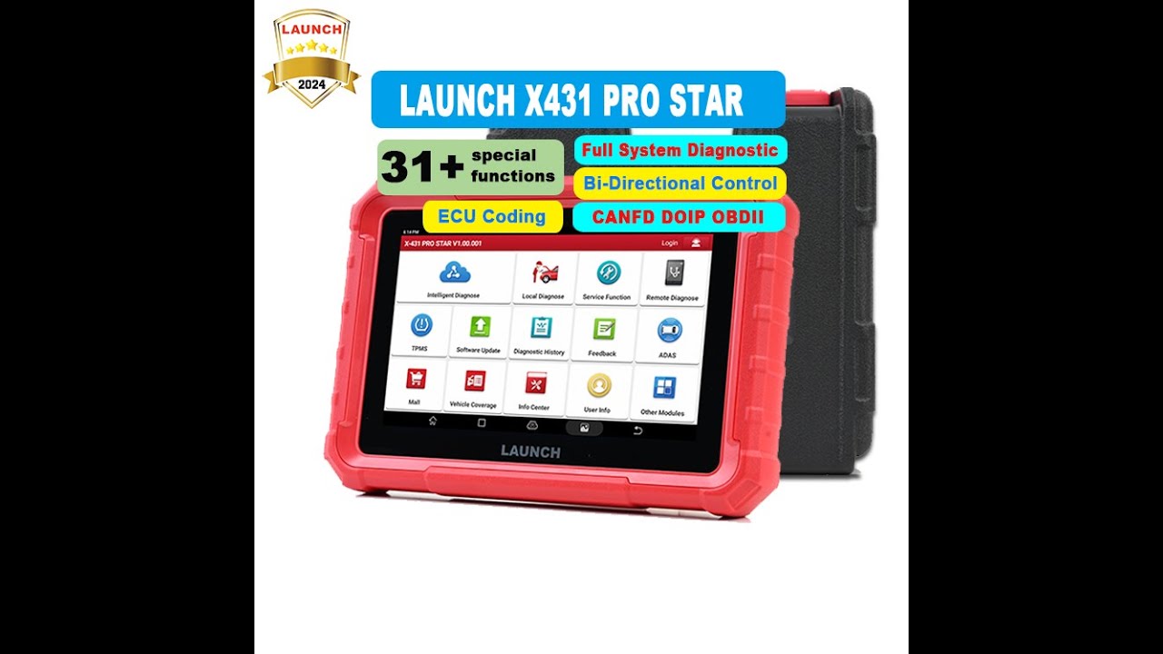 LAUNCH X431 PRO Elite STAR 2 Year Free Update Fully Functional Bidirectional Scanner with CANFD&DOIP
