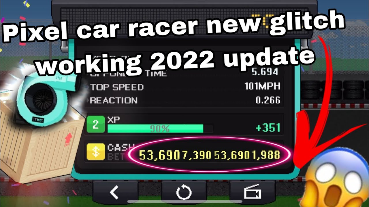 pixel car racer new update infinite money glitch 2022 YouTube