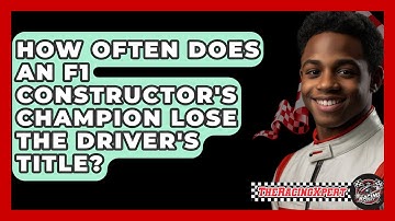How Often Does An F1 Constructor