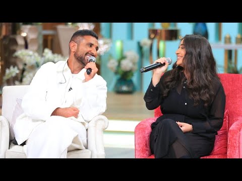 دخول مفاجئ من بنت احمد سعد صوتها مفاجأة