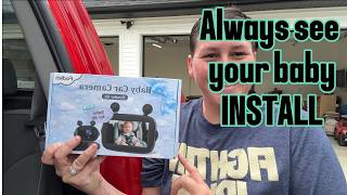 Easy Install Backseat Car Camera. Worth It?