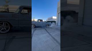 72 F100 #tbt a fitech EFI #tradition you do a burnout after your tune.