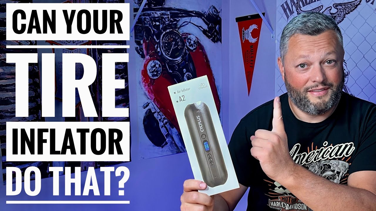 The Best Compact Air Compressor For Motorcycle #justridethatthing - YouTube