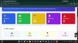 Part 5 UAS Pemrograman Web - Sistem Inventaris Laboratorium Berbasis Laravel 13