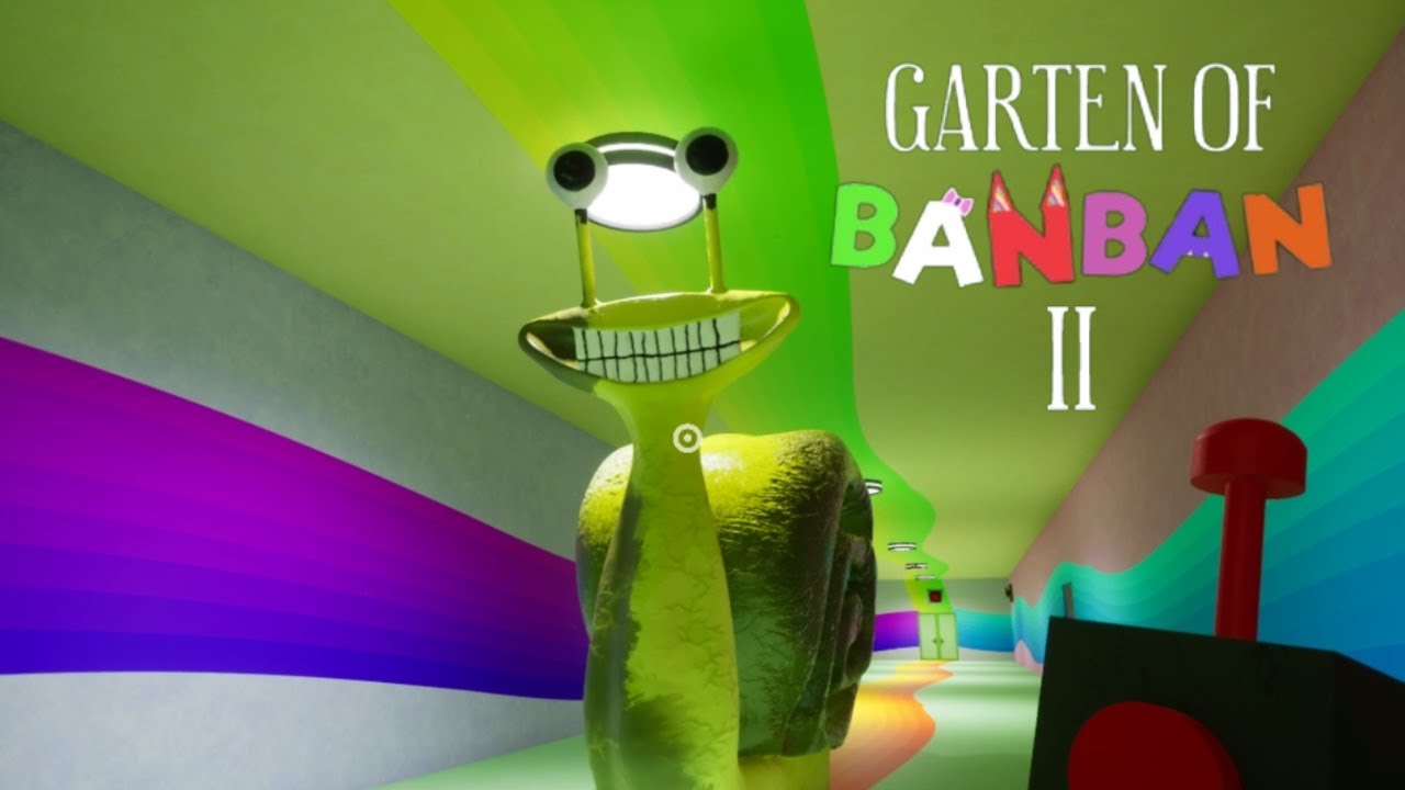 Garten of Banban 2 - FULL GAME Walkthrough & Ending (4K60) No Commentary 