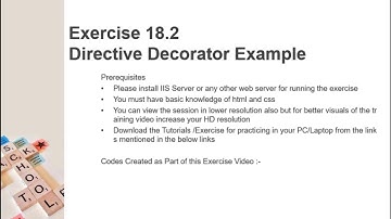 Angularjs Tutorial  18.2 Directive Decorator Example Session 18 Decorators
