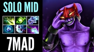Pro Faceless Void Solo Mid by 7Mad Epic Game 7700 MMR US Gameplay Dota 2