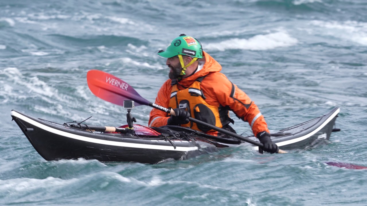 UHD Tidal Rip Sea Kayaking N East Tasmania YouTube