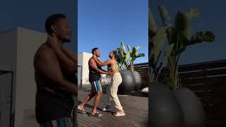 Footwork For The Spring Time thebrinson dancechallenge youtubeshorts couple
