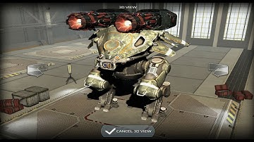 War Robots  ( Destrier and Cossack ) Android Game Play Video By Pixonic LLC