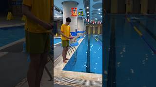 কুরকুরে প্যাকেটে চড়ে সুইমিংপুল পার! 😱 | Crazy Pool Challenge #shorts #kurkure