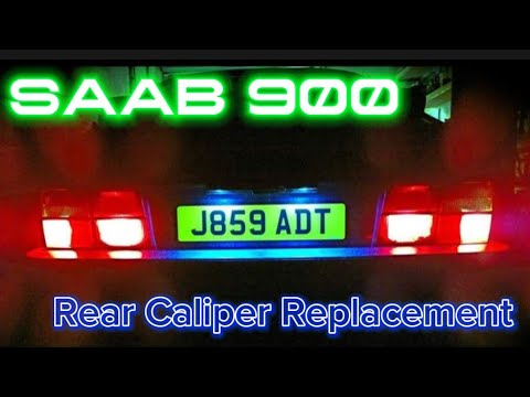 SAAB 900 Turbo Rear Caliper Replacement