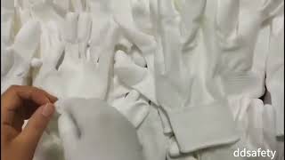 Dpu101 Dd 13-Gauge Nylonpolyester Liner With Pu Coated On Fingers.