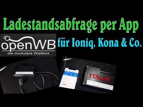 Ladestand per App abfragen -Hyundai Kona & Ioniq - Fernabfrage PlugnPlay