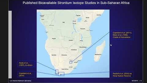 CREATING BIOAVAILABLE STRONTIUM ISOTOPE BASELINES