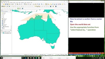 QGIS short videos - Perera - Polygon extraction