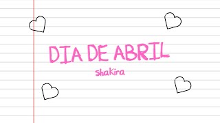 Shakira - Dia de Enero (Letra/Lyrics)