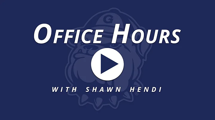 Georgetown Athletics Office Hours: Episode 2 - Sha...