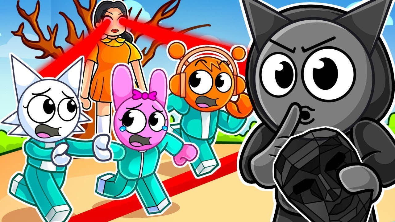 Convirtiéndose en el líder en Roblox Squid Games…