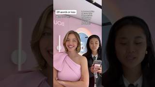 LET’S CHALLENGE SYDNEY SWEENEY: 20 Words or Less #laneige #sydneysweeney