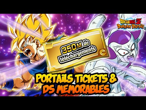 PORTAILS TICKETS ET DS MÉMORABLES 350 MILLIONS | DRAGON BALL Z DOKKAN BATTLE