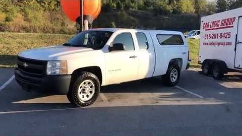 2011 chevrolet silverado 1500 work truck towing capacity