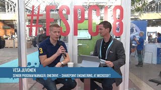 Vesa Juvonen #ESPC18 Interview with Eric Overfield