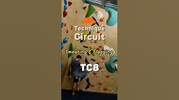Smearing and Flagging - Rise Technique Circuit - TC8  #climbing #bouldering #beta #technique